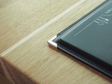 シルバーメタル製ブックコーナー4個