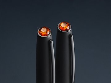 琥珀色のペンセット